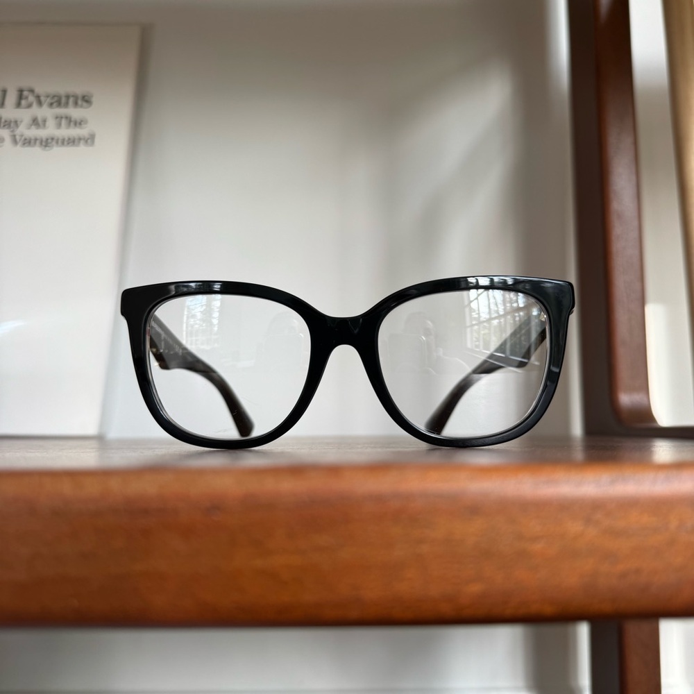 Like New Burberry Black Eyewear Glasses Blue Light